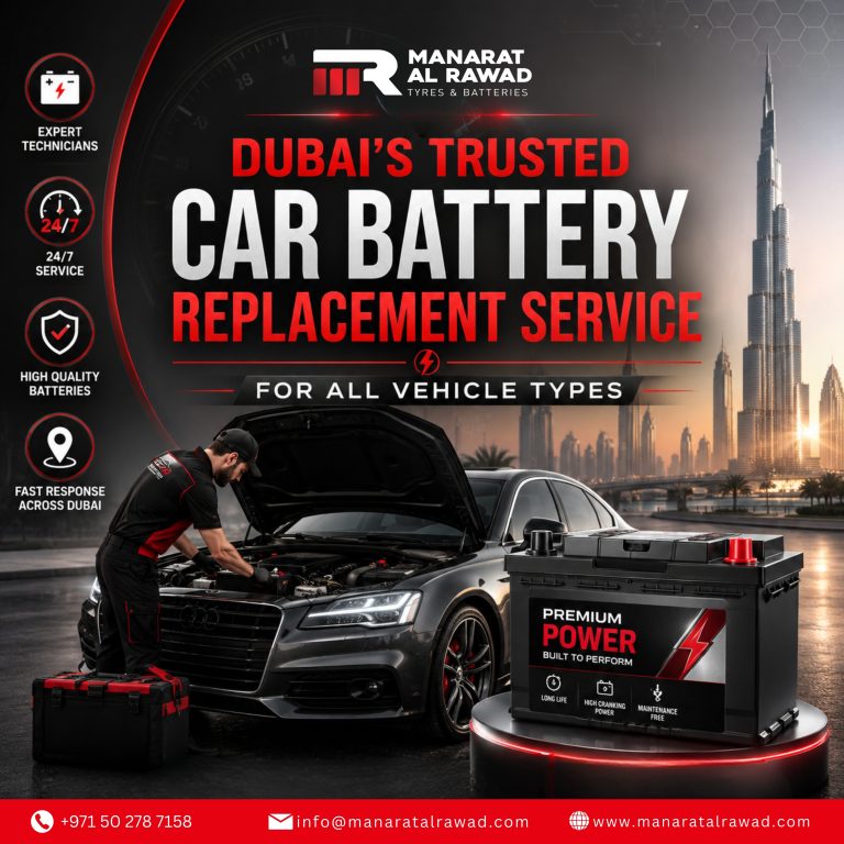 Dubai’s Trusted Car Battery Replacement Service for All Vehicle Types