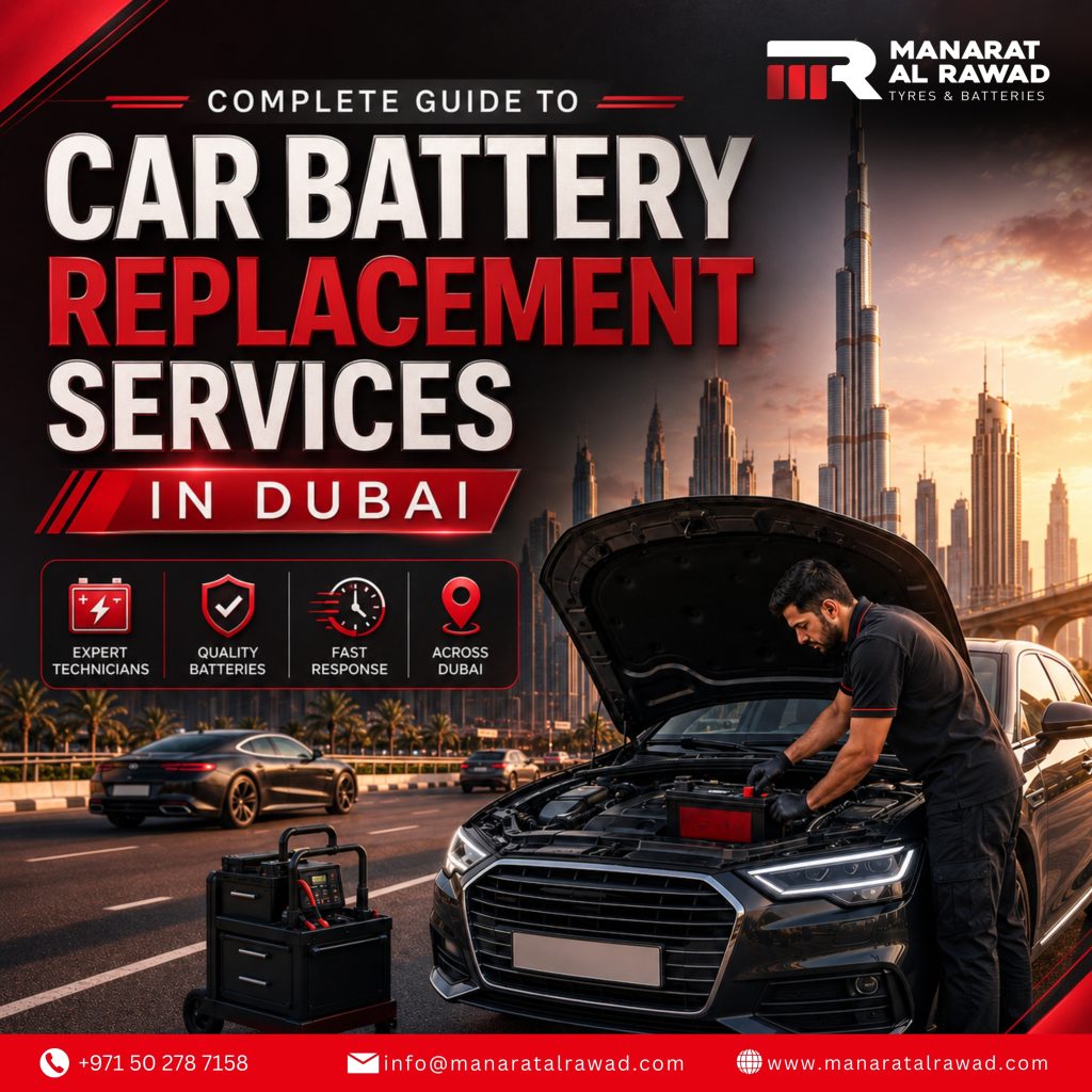 Car Battery Replacement Services in Dubai