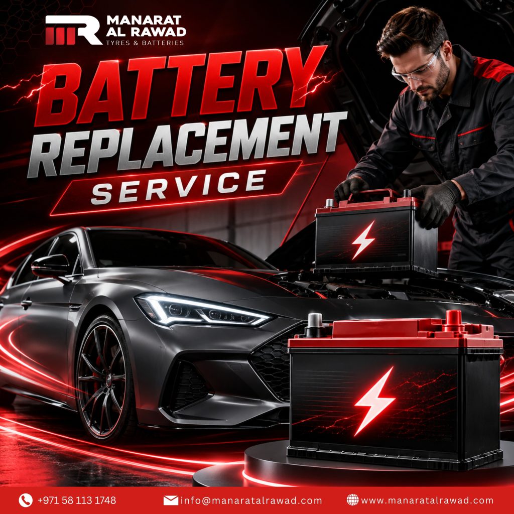 Battery Car Replacement Services in the UAE: Complete Guide