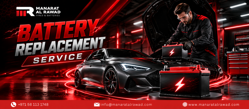 Battery Car Replacement Services in the UAE: Complete Guide