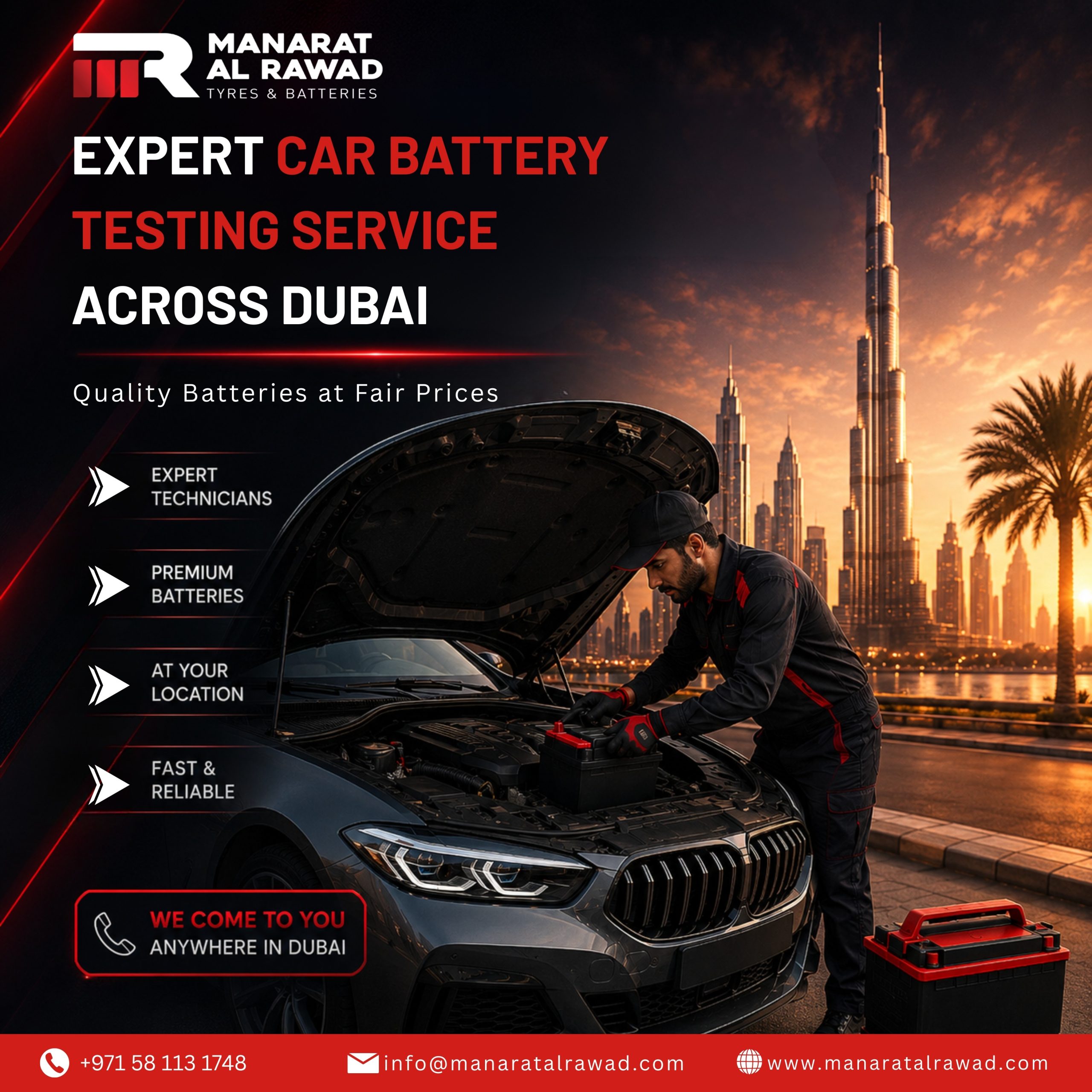 How to Test a Car Battery at Home Like a Professional - Manarat Al Rawad