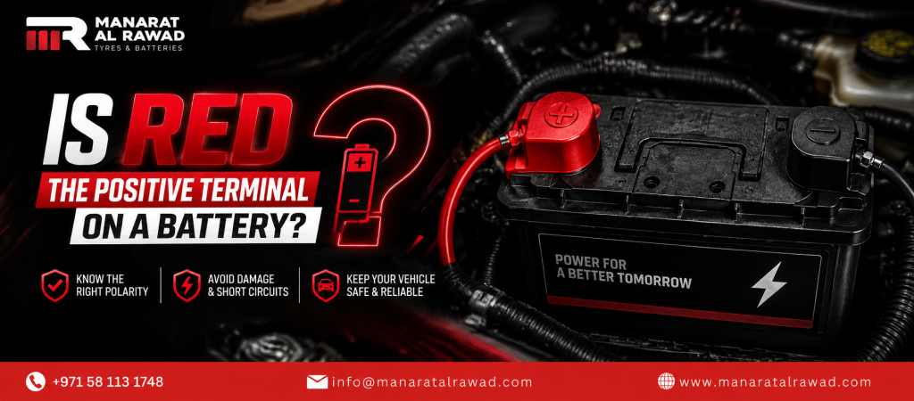 Is Red the Positive Terminal on a Battery?