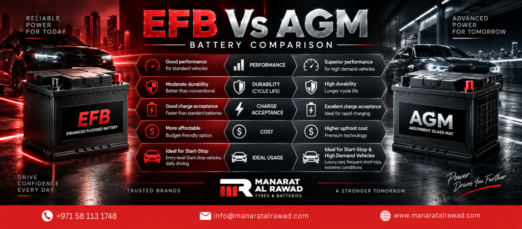 EFB vs AGM Battery: Which One Is Better?