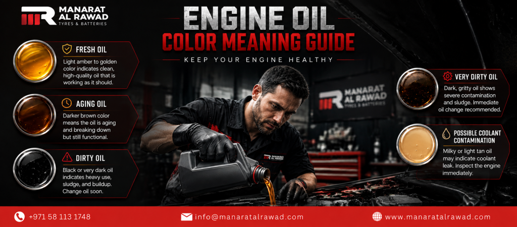 Engine Oil Color Guide: What Every Driver Should Know