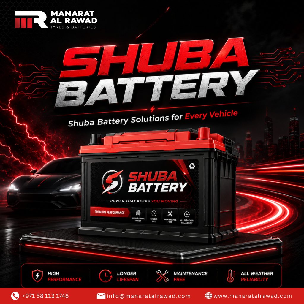 Shuba Battery – Reliable Korean Car Battery for UAE Drivers