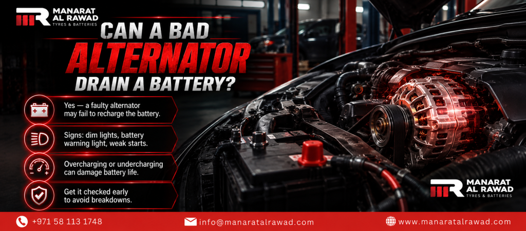 Can a Bad Alternator Drain a Battery?