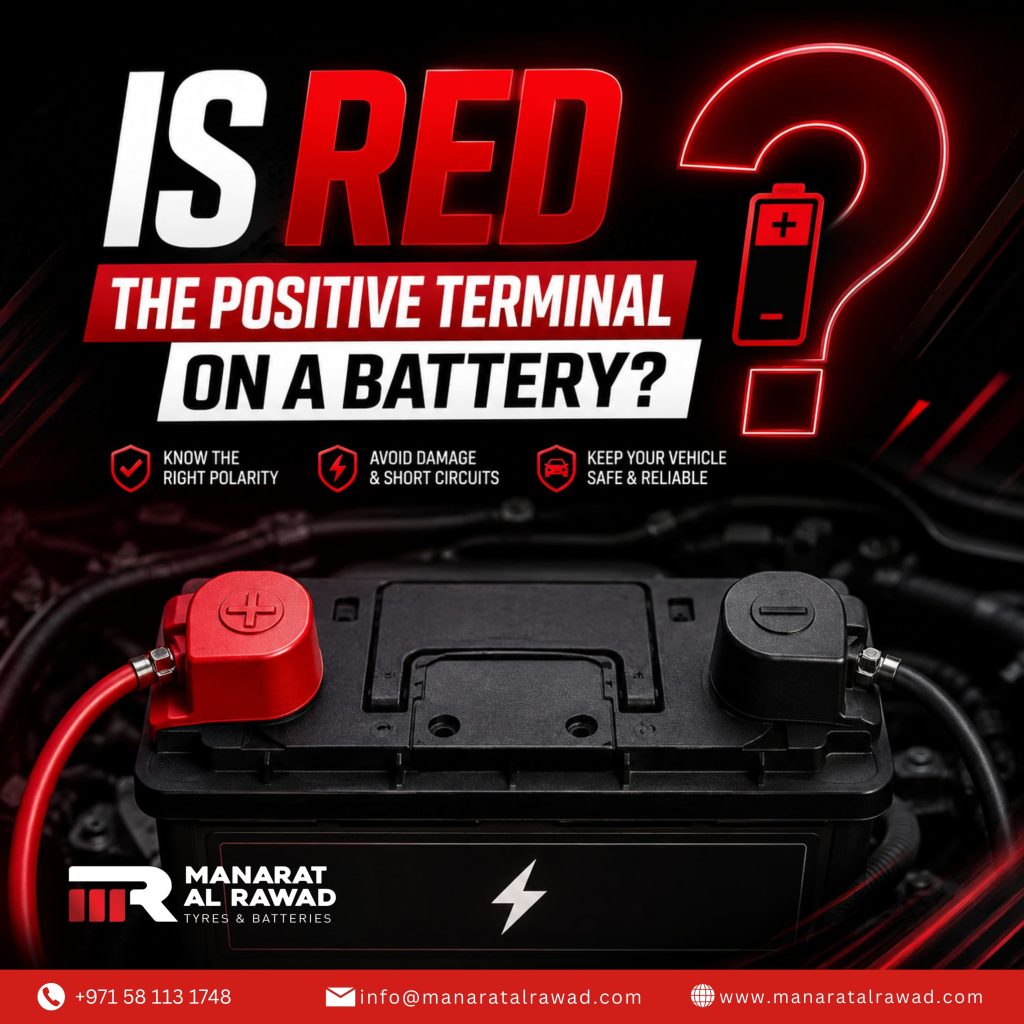 Is Red the Positive Terminal on a Battery?