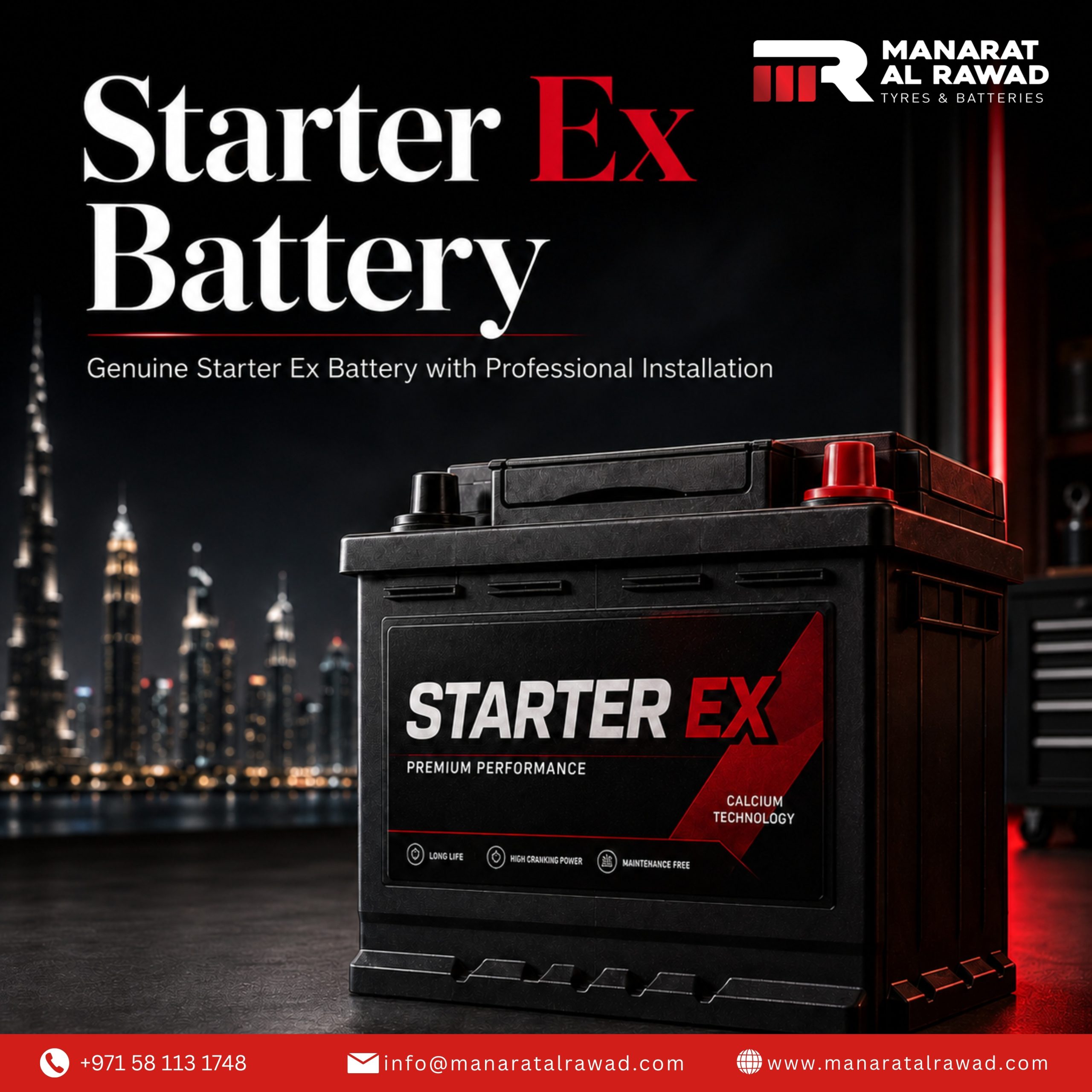 car Starter Ex Batteries