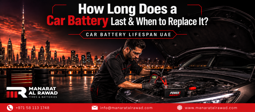 Car Battery Lifespan UAE: How Long Does a Car Battery Last & When to Replace It?