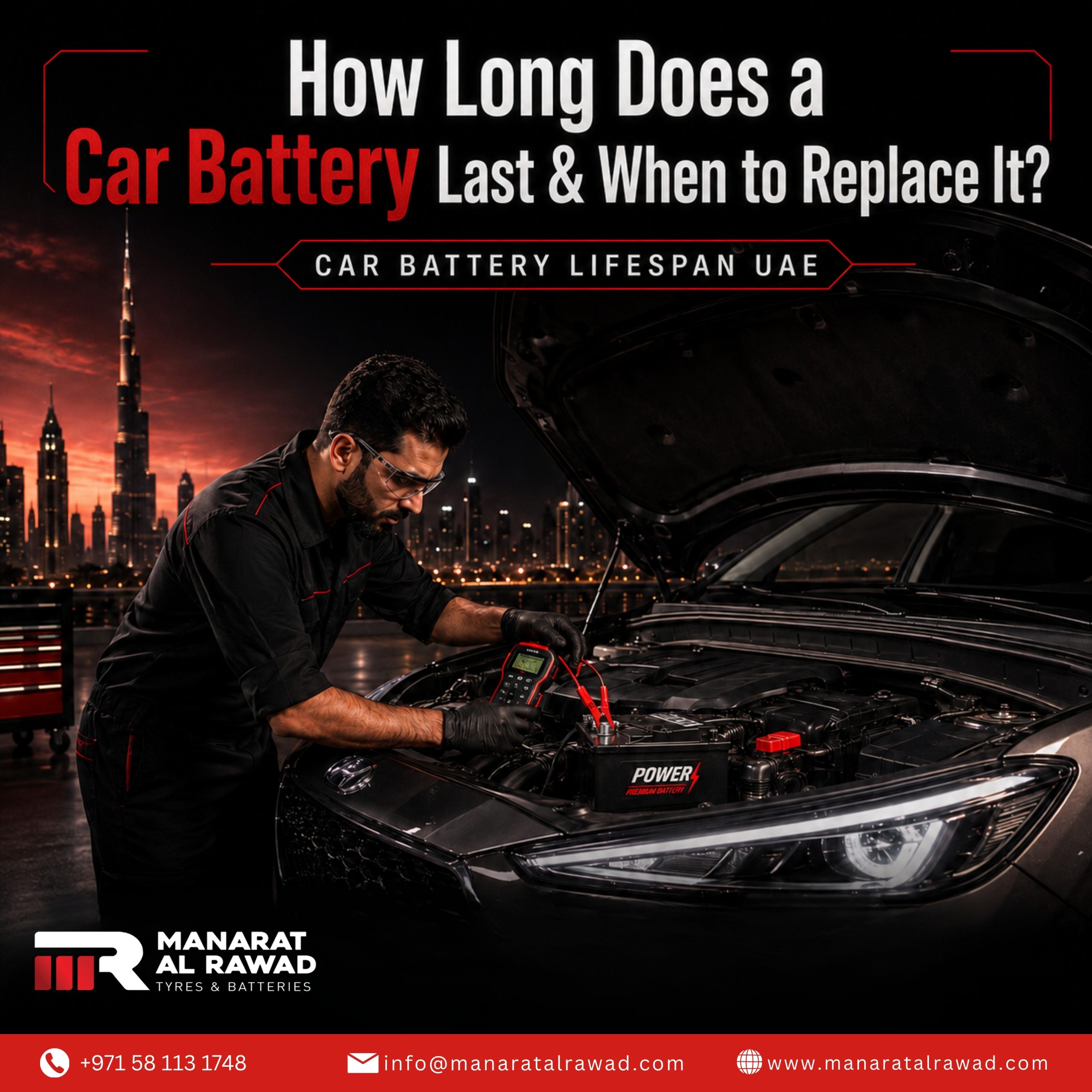 Car Battery Lifespan UAE