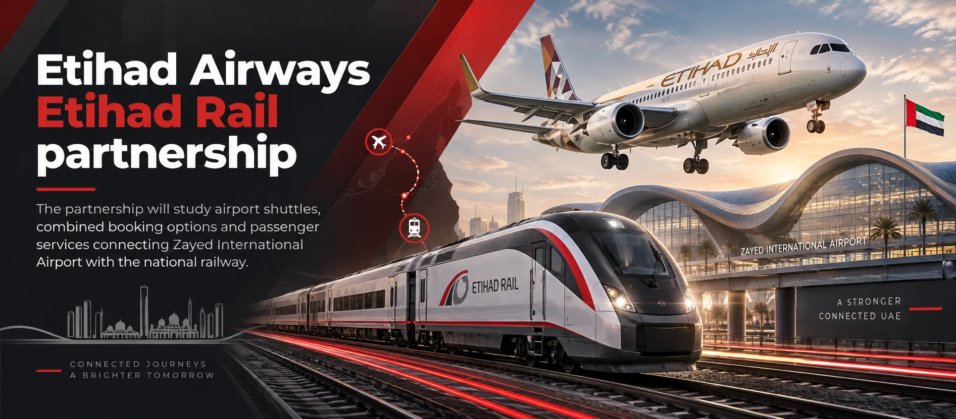 Etihad Airways Etihad Rail partnership