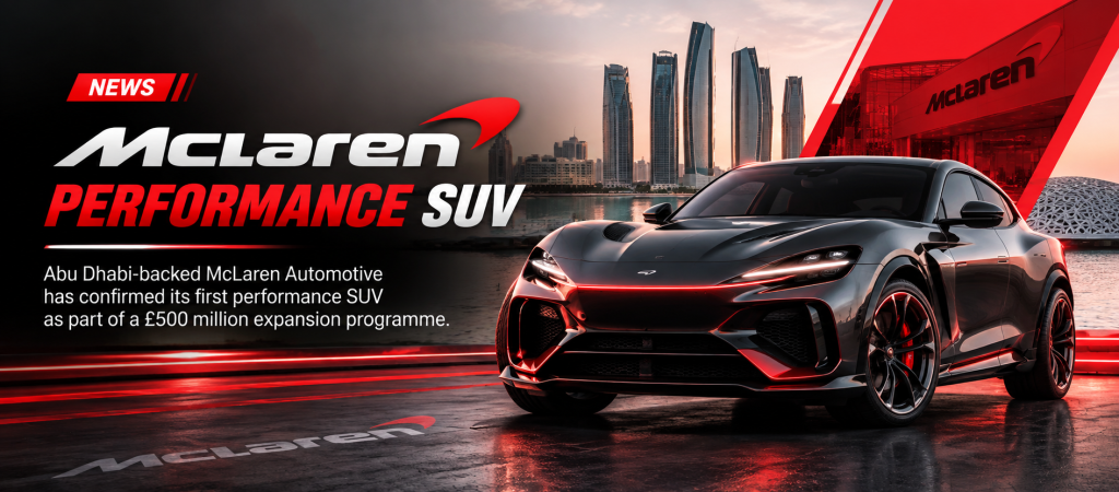 Abu Dhabi-Backed McLaren Confirms First Performance SUV