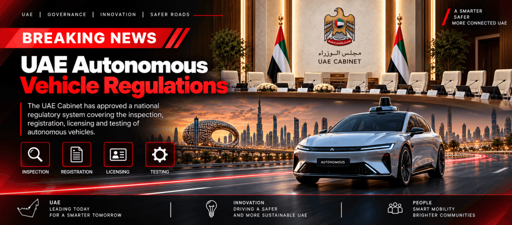 UAE Approves National Rules for Autonomous Vehicles