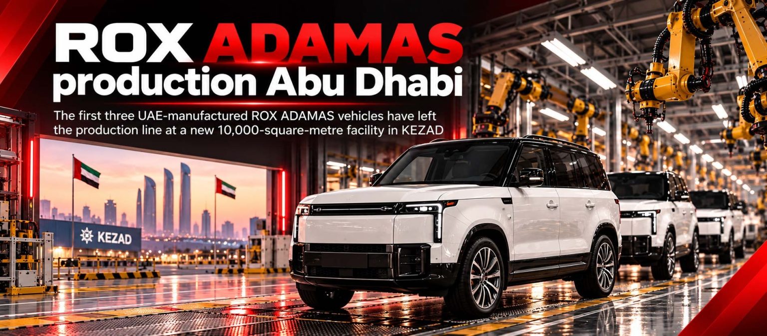ROX Begins ADAMAS Vehicle Production in Abu Dhabi